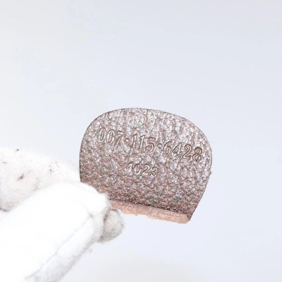 GUCCI GG Supreme Shoulder Bag PVC Beige Gold Auth - Picture 11 of 15